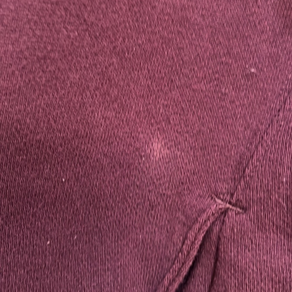 Aerie Maroon Turtleneck Oversized Athleisure Sweatshirt Sz S - Picture 12 of 13